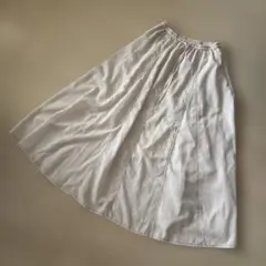 タイムセール☆チャオパニックティピー　リネン混フレアロングスカート