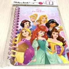 【新品未開封】ディズニープリンセス　シール帳　セリア