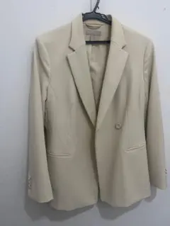 H&M ベージュ テーラードジャケット EUR 38