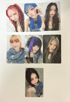 HANA bluejeans 通常盤 封入トレカ 7種