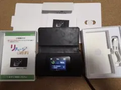 リチャージWifi MR1 残りギガ 96.8GB 8月1日期限 ケース付のサムネイル