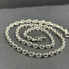 silver925 plated ペーパーチェーン 14K刻印あり 50cm - メルカリ