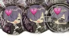 ゆきむら。缶バッジ サイン入り 3個セット