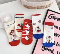 ハローキティ ソックス 5足セット