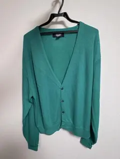 BEAMS ターコイズブルーグリーン系 カーディガン /カットソー ニット 