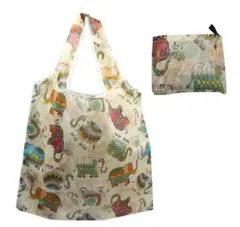 B2-123 エコバッグ 買い物袋 手提袋 レジ袋 46×64cm 象のサムネイル
