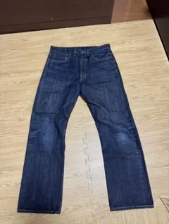 VISVIM ビズビム ストレート デニムパンツ パイソンパッチ 30×30 