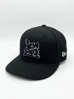 New Era ブラック キャップ 7 3/8