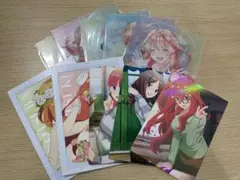 五等分の花嫁 一番くじ　クリアファイル他10点セット！