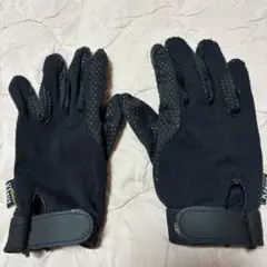 乗馬用 イージーグローブ EG1 ブラック Klaus 手袋 M