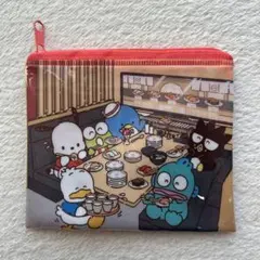 スシロー はぴだんぶい　コラボ　ファスナーポーチ　ミニポーチ