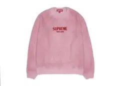 Supreme Flocked Logo Sweater Redのサムネイル