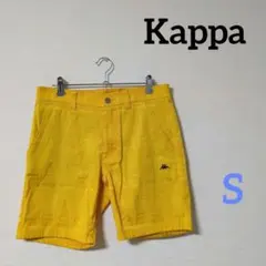 Kappa　カッパ　メンズ　ゴルフウェア　ハーフパンツ　半ズボン　黄色　S