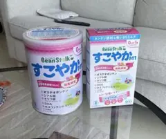 BeanStalk すこやかM1 ミルク缶 大缶 すこやかミルクスティック18本