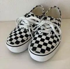 VANS チェッカーボード スニーカー 23cm