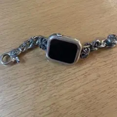 Apple Watch用 シルバーチェーンバンド