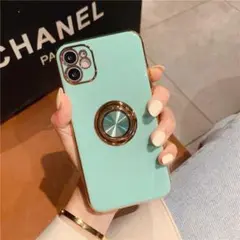 iPhone11 ケース リング付き oesh@l\yのサムネイル