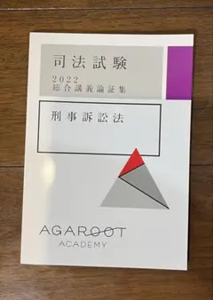 司法試験 2022 総合講義 刑法 司法試験 2022 総合講義論証集 刑法 アガルート 予備試験 - メルカリ