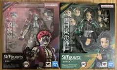 新品未開封　S.H.Figuarts 猗窩座 & 竈門炭治郎　鬼滅の刃