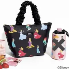 ディズニープリンセス柄　保温・保冷バッグ　ランチバッグ　sweet付録