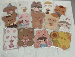 ✨メッセージカード ポストカード ギフトカード 折りたたみ 可愛い 14枚