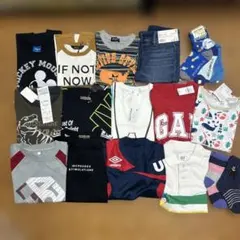 子供服セット（ミッキーマウス、Tシャツ、ジーンズ）