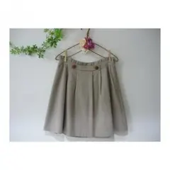 イエナIENA SLOBE★ギャザーフレアスカート36★GT