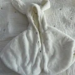 branshes ウサギ耳フードポンチョ