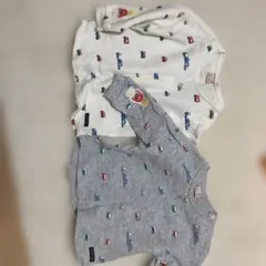 petit main トミカ　ワッフルTシャツ （90cm、80cm）