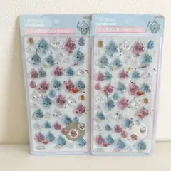 【在庫処分セール♪】しずくちゃん立体シール2枚セット 海外製品