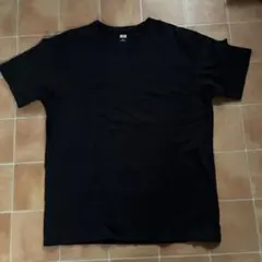 2枚セット　UNIQLO U Tシャツ XLサイズ 黒 ベージュ