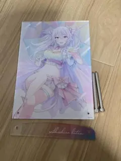 ホロライブ 獅白ぼたん 1周年 アクリルパネル