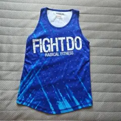 FIGHTDO タンクトップ XS 青