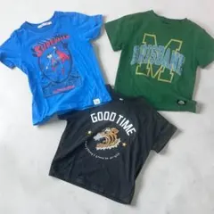 アメカジ風　Ｔシャツ　３枚　セット　まとめ売り　120