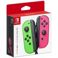 【純正品】Joy-Con(L)ネオングリーン/(R)ネオンピンク 任天堂