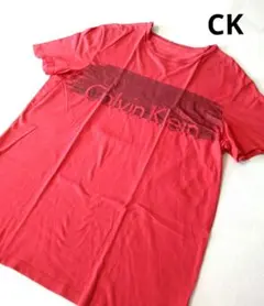 Calvin Klein 赤 Tシャツ