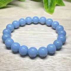 618-3★エンジェライト【天使の石】天然石ブレスレットパワーストーン3147