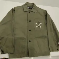 希少　USMC 骨デザイン ボーン　ジャケット オリーブドラブ　ミリタリー