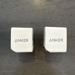 ANKER PowerPort mini 2ポート充電器 2個