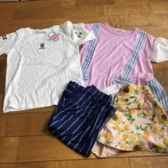 未使用　夏　ガール　4点セット　130