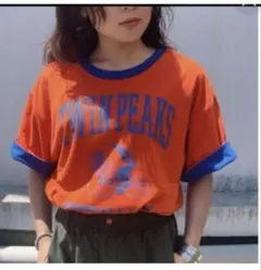 RODEO CROWNS リバーシブル半袖Tシャツ