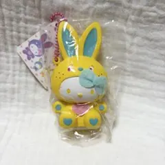 サンリオ ハローキティ カラフルバニー スクイーズキーホルダー 平成レトロ レア