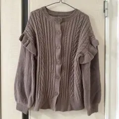 マジェスティックレゴン ニットカーディガン