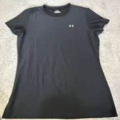UNDER ARMOUR ブラック フィットネス TシャツMD