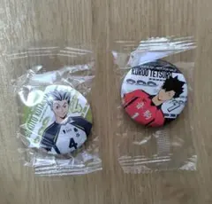 ハイキュー　くら寿司　缶バッジ