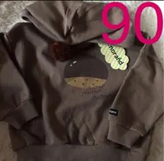 新品未使用　しまむら　ミモランド　くり　栗　クリ　まろん　マロン　パーカーフード