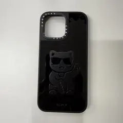 CASETiFY ドット柄ケース 17Pro max 黒い - メルカリ