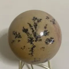 ピクチャージャスパー 天然石スフィア ツリー模様 鉱物丸玉 パワーストーン 幸運