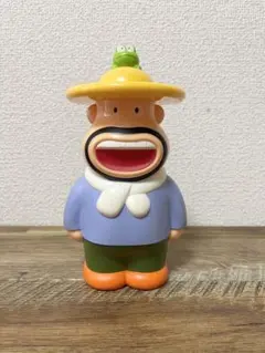✦︎当時物✦︎ Meiji カールおじさん　ケロ太　貯金箱　レトロ　雑貨のサムネイル