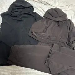 UNIQLO C スウェット プルオーバー　 スウェットワイドパンツ